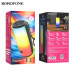 Портативная колонка Borofone BR20 Black Bluetooth 5.0; Чип: JL AC6965E. Емкость аккумулятора: 2400 мАч, заряжается около 3 часов. Время использования: 3 часа. Динамик: 52 мм x 2; Мощность: 5 Вт x 2. Размер: 210,5 x 94,5 x 94,5 мм;  Поддержка FM, TF-карты,