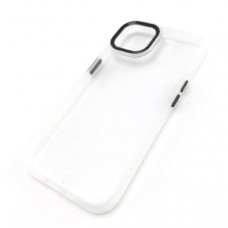 Чехол Premium Case iP 13 Pro Max Metal Protection, цвет White