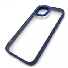 Чехол Premium Case iP 13 Pro Max Metal Protection, цвет Dark Blue