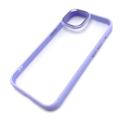 Чехол Premium Case iP 12/12Pro Metal Protection, цвет Viola
