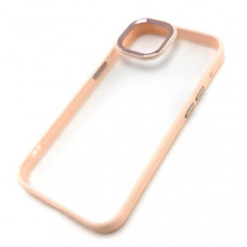 Чехол Premium Case iP 12/12Pro Metal Protection, цвет Peach
