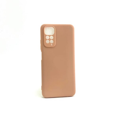 Чехол силиконовый Xiaomi Redmi Note 11 4G Soft Touch, цвет Персиковый