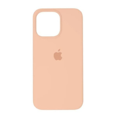 Чехол iP 13 Pro Silicone Case (Light Peach) 4 sides
