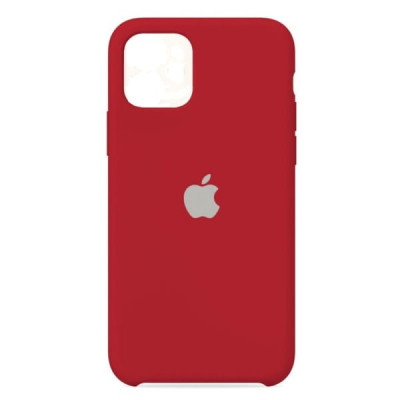 Чехол iP 13 Mini Silicone Case (43 Cherry) 4 sides