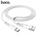 Кабель Type-C HOCO X70 1м, 3A, нейлон, White