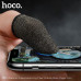 Напальчники для игры для телефона HOCO GM4 Superconducting fiber Black материал: нейлон+проводящее волокно. Процесс: 15-игольное плотное плетение, шитье горячим плавким предохранителем. Размер: 45х23х2мм; толщина 0,4 мм; вес: 0,8 г/пара 4. Подходит для ус