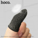 Напальчники для игры для телефона HOCO GM4 Superconducting fiber Black материал: нейлон+проводящее волокно. Процесс: 15-игольное плотное плетение, шитье горячим плавким предохранителем. Размер: 45х23х2мм; толщина 0,4 мм; вес: 0,8 г/пара 4. Подходит для ус