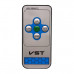 Часы настольные VST 770Т-5 Синие (пульт+БЛОК)