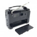 Радиоприемник портативный deespi RE-16/606 AM/FM/SW. 220V/50Hz. Питание от сети (кабель в к-те) и 2хR20 (не входит в к-т). 4-полосный: FM 88-108 Mhz, AM 530-1600 Khz, SW1 2.7-10.3 МГц SW2 9.8-22.2 МГц. Антенна 360гр.