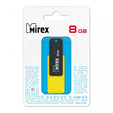 USB флеш-диск 8Gb MIREX City Yellow (ecopack)