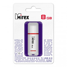 USB флеш-диск 8Gb MIREX Knight White (ecopack)