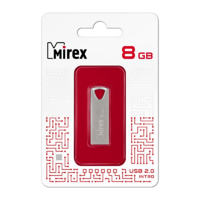 USB флеш-диск 8Gb MIREX Intro (ecopack)