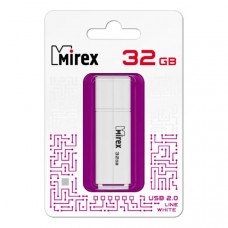 USB флеш-диск 32Gb MIREX Line White (ecopack) USB флеш-диск 32Gb MIREX Line White (ecopack)