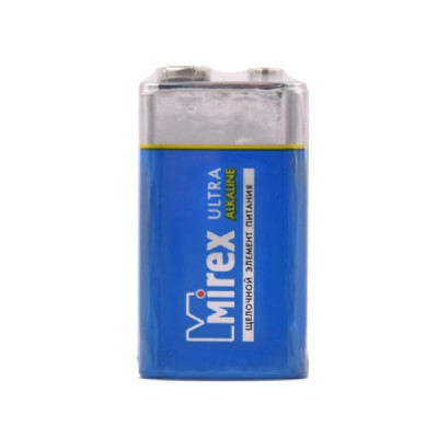 Батарейка Mirex 6LR61 Крона 9V SH-1 (1/12/240)