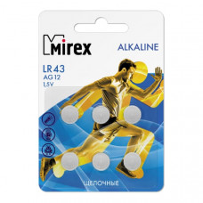 Батарейка Mirex AG12 BL-6