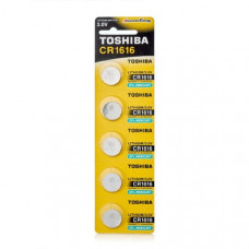 Батарейка TOSHIBA CR1616 BL5