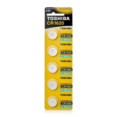 Батарейка TOSHIBA CR1620 BL5