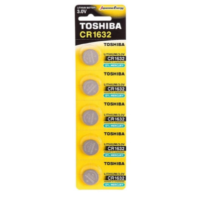 Батарейка TOSHIBA CR1632 BL5