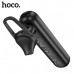 Гарнитура HandsFree Bluetooth Hoco E63 Black. Емкость аккумулятора: 70 мАч; Время зарядки составляет около 1 часа. Разговор/музыка: 6 часов. Режим ожидания: 180 часов. Поддержка китайского и английского тона: дважды щелкните многофункциональную кнопку, ко