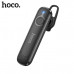 Гарнитура HandsFree Bluetooth Hoco E63 Black. Емкость аккумулятора: 70 мАч; Время зарядки составляет около 1 часа. Разговор/музыка: 6 часов. Режим ожидания: 180 часов. Поддержка китайского и английского тона: дважды щелкните многофункциональную кнопку, ко