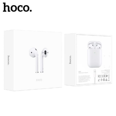 Гарнитура вкладыши Bluetooth Hoco EW25 Leader true White. Bluetooth 5.3, чип: AC6983. Емкость батареи: зарядный отсек 350mAh, наушники 30mAh.
Время разговора/музыки: 4ч., режим ожидания 200ч. Поддержка переключения ведущий-ведомый, вызов Siri. Размеры: 53