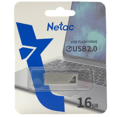 USB флеш-диск 16Gb Netac U326 серебро