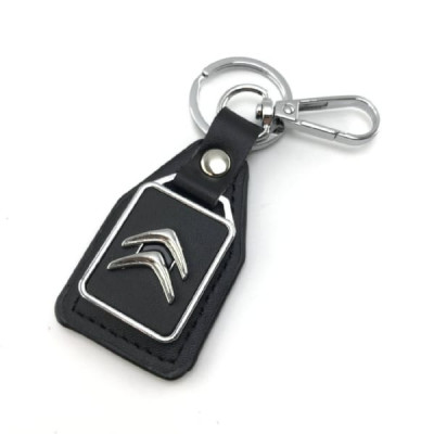 Брелок автомобильный кожанный Citroen
