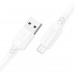 Кабель Micro USB BOROFONE BX81 1м, 2.4A, ПВХ, White блистер