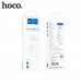 Гарнитура вакуумная HOCO M94 White (микрофон, 1,2 метра).