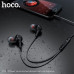 Гарнитура вакуумная HOCO M78 Black. AUX разъём, с МК, без рег.громкости, длина 1.2м.