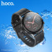 Часы Smart Watch HOCO Y7 Black. Ёмкость аккумулятора: 330mAh, время автономной работы 6 дней. Экран: TFT, 1.32 дюйма, OGS ёмкостный сенсорный экран, разрешение: 360х360. CPU: Realtek 8762D. RAM 192Kb, ROM 128Mb, flash 128Mb. BT v5.0, не поддерживает звонк