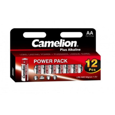 Батарейка Camelion LR06 Plus Alkaline BL-12