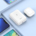 Внешний аккумулятор 5000 mAh HOCO J96 White. Вход: Type-C - 5В/2А. Выход: USB-A - 5В/2А. Светодиодный индикатор.