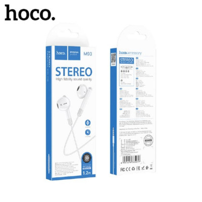 Наушники вкладыши HOCO M93 White