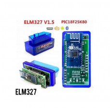 Автомобильный программный модуль OBD2 сканер ELM327 версия 1.5 (blue) Автомобильный программный модуль OBD2 сканер ELM327 версия 1.5 (blue)