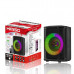 Активная напольная колонка KIMISO QS-6813  Размер динамика: 8 дюймов. RGB-подсветка. Bluetooth / USB / AUX / FM-радио / SD-карта / беспроводной микрофон и адаптер, пульт. Мощность 35Вт. Размеры: 260х290х385мм. Вес: 12,5кг.