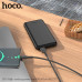 Внешний аккумулятор 10000 mAh HOCO J100 Black  (стандарт ССС-без ограничений на авиа в Китае) Вход: Type-C / Micro: 5V / 2A Дисплей: светодиодный индикатор