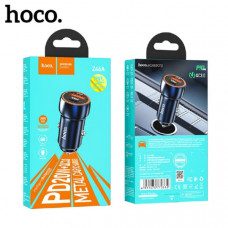 АЗУ-USB-USB-C HOCO Z46A PD20W+QC3.0 18W, Blue