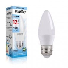 Лампа светодиодная SMARTBUY C37 12Вт 4000K E27 (нейтральный свет)