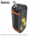 Активная напольная колонка HOCO BS53 Manhattan. Аккумулятор 3600mAh, 4 часа работы, поддержка BT/FM/TF/USB/AUX режимов воспроизведения, с двумя беспроводными микрофонами. Динамик: 2x8-дюймовых полночастотных динамика. Мощность: 2x20W. Различные режимы под