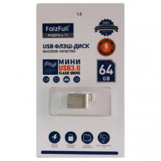 USB 3.0 флэш-диск 64Gb FaizFull U77 mini