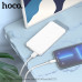 Внешний аккумулятор 10000 mAh HOCO J100 White  (стандарт ССС-без ограничений на авиа в Китае)  Вход: Type-C / Micro: 5V / 2A Дисплей: светодиодный индикатор