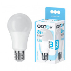 Лампа светодиодная ФОТОН LED A60 8W E27 4000K