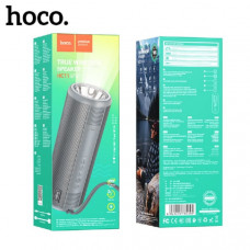 Портативная колонка Hoco HC11 Grey Размер: 181x65x65мм. BT v5.0. Емкость батареи: 1200mAh, зарядка около 2 часов. Время использования: 2 часа. Динамик: 45мм x 2. Мощность: 5 Вт x 2. Поддержка BT, FM, TF-карт, USB, AUX и других режимов. С фонариком.