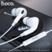 Гарнитура вакуумная HOCO M101 Pro Crystal, White. Материал: TPE, длина кабеля 1,2 м.
