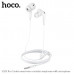 Гарнитура вакуумная HOCO M101 Pro Crystal, White. Материал: TPE, длина кабеля 1,2 м.