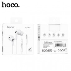 Гарнитура вакуумная HOCO M101 Pro Crystal, White. Материал: TPE, длина кабеля 1,2 м.