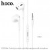 Наушники вкладыши HOCO M101 Max Crystal White