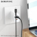 Кабель Lightning BOROFONE BX91 1м, 2.4A, ПВХ, Black