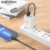Кабель Lightning BOROFONE BX91 1м, 2.4A, ПВХ, Black